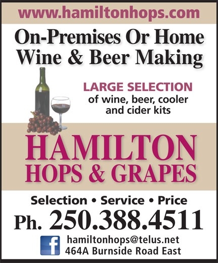 Hamilton Hops & Grapes