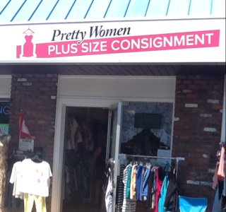 Pretty woman plus sized consignment 