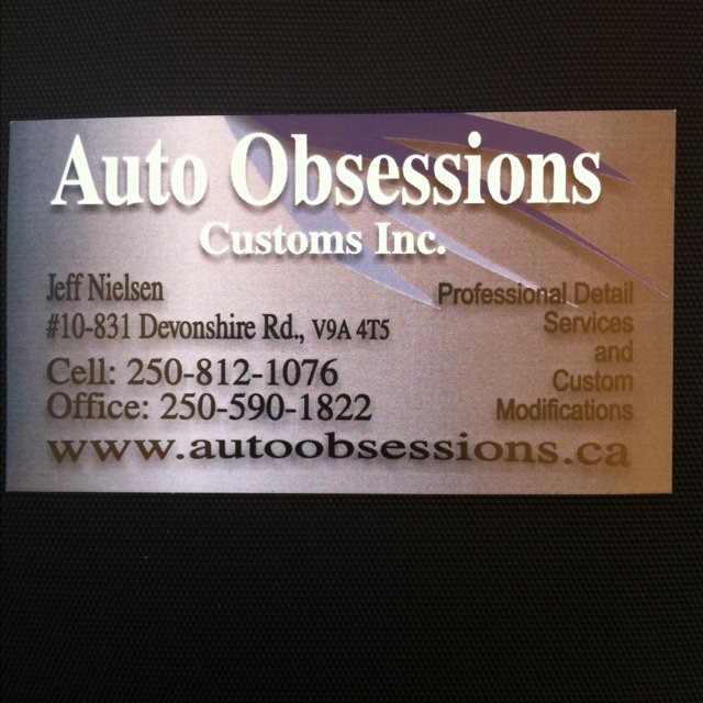 Auto Obsessions