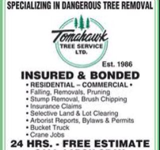 Tomahawk Tree Svc Ltd