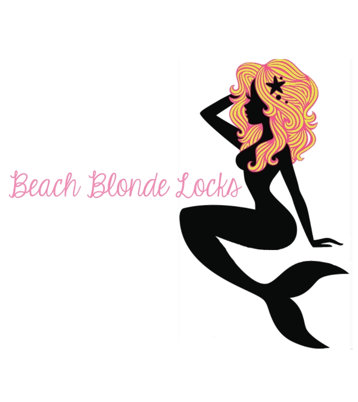 Beach Blonde Locks and Lashes